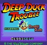 Deep Duck Trouble starring Donald Duck