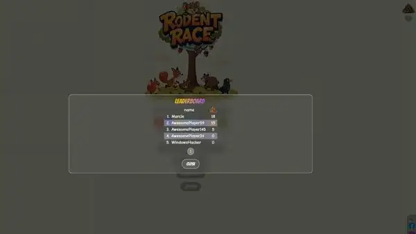 Rodent Race